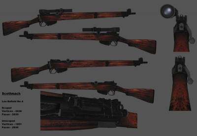 Lee Enfield No 4/Винтовка Ли-Энфилд No 4