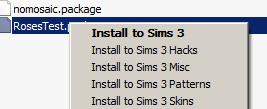 Sims 3 "TS3 Install Helper Monkey (Программа для установки модов .package)"