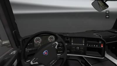 ETS 2 "Салон Black для Scania"