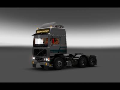 Volvo F10 Скин + Звук + грузы для прицепа