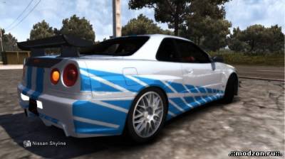 TDU 2 "2002 Nissan MINE'S R34 Skyline GT-R"