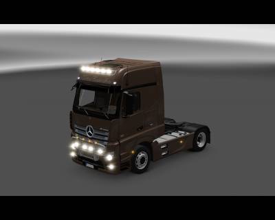 Mercedes Actros MP4 + Interior (1.4.8)