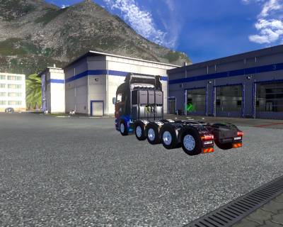 Scania R 2009 Addon chassis 10х4