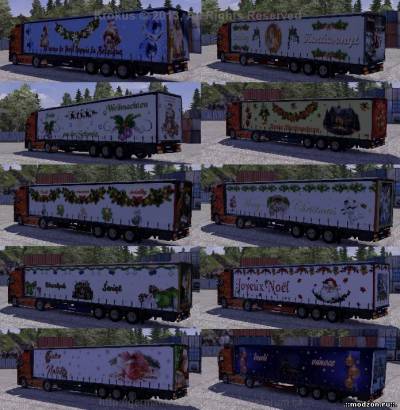 Christmas skinpack trailers