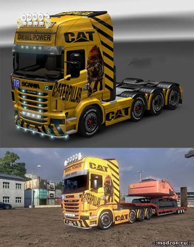 Cat Scania skin