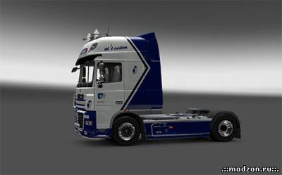 Скин DAF XFG 105.510 Nickoot Rotterdam