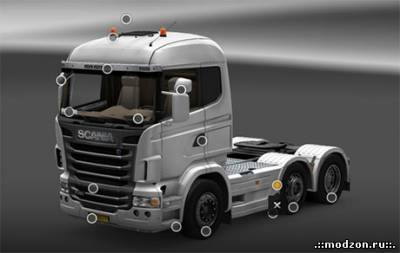 Боковые юбки Scania 6Ч4 6Ч2