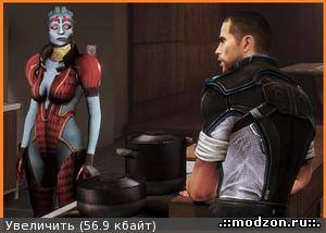 Mass Effect 3 Более откровенные одежды Самары